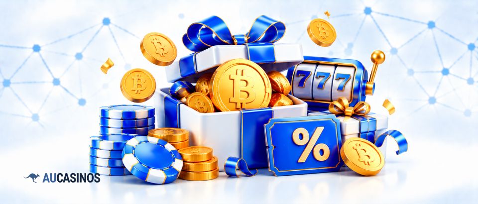 Bitcoin casino bonuses and rewards.