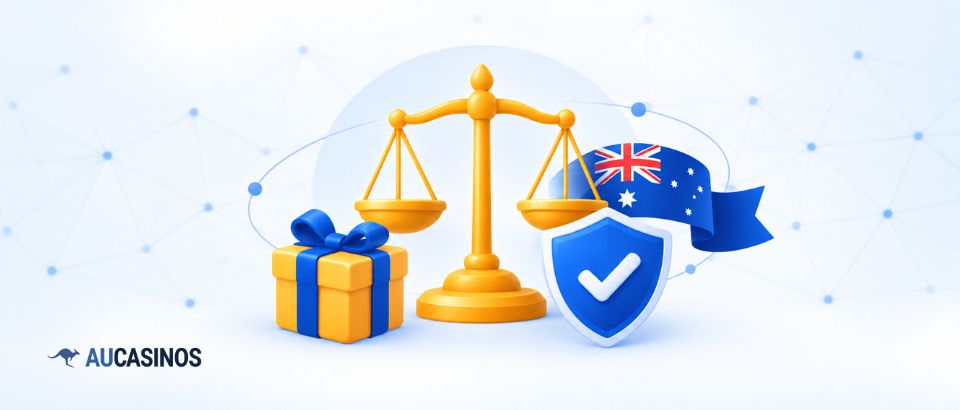 Australian casino bonus legality with document and security check