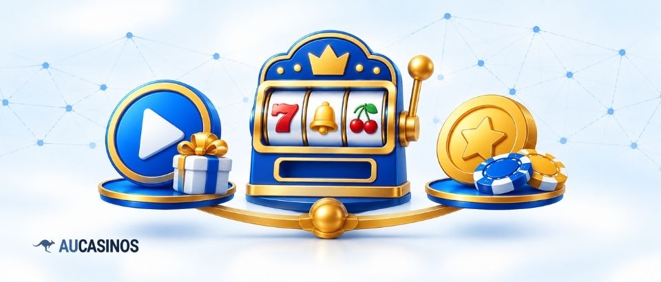 Free online pokies compared with real money play