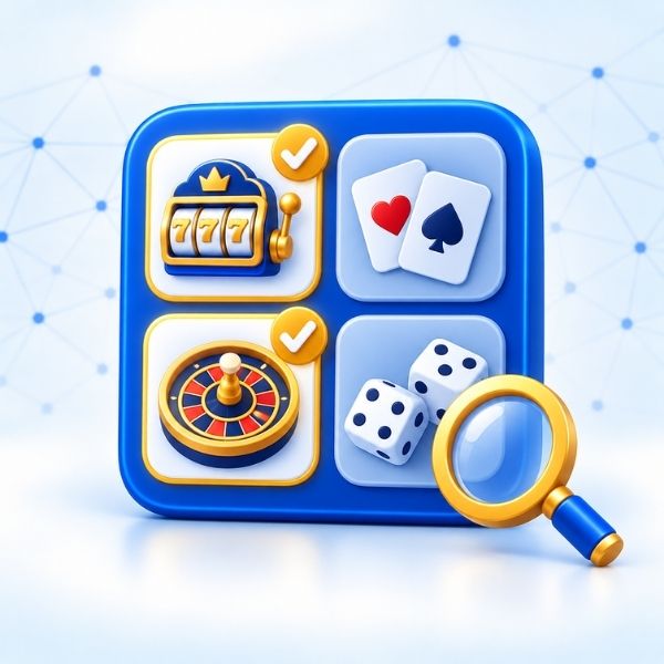 Casino game eligibility verification