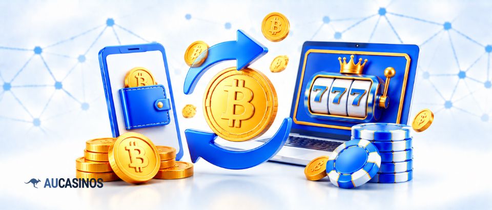 How Bitcoin casino payments work.