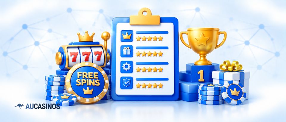 Free spins casino ranking with rewards, ratings, and bonuses.