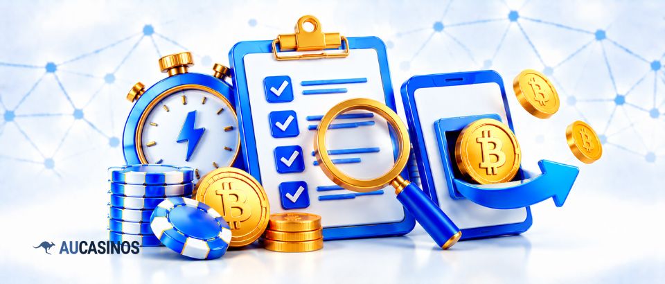 Instant withdrawal casino review process.