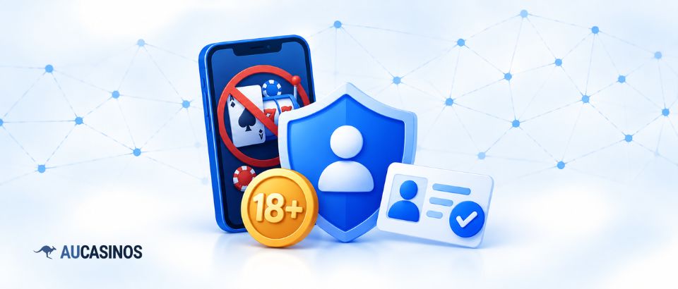 Preventing underage gambling with age verification and account security