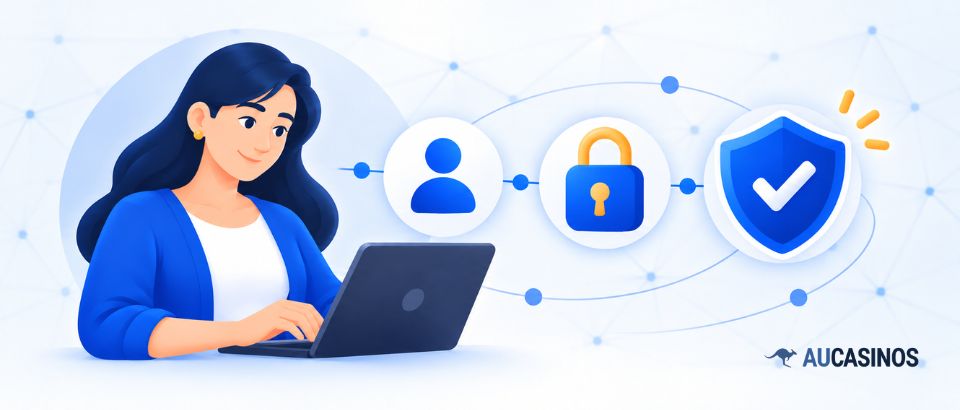 Secure casino registration and account verification